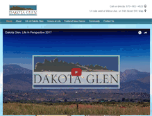 Tablet Screenshot of dakotaglen.com